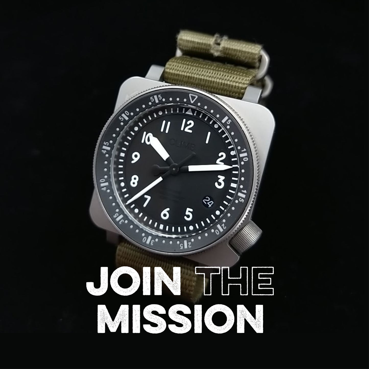 The HONNR A-13A — Titanium Mission Watch