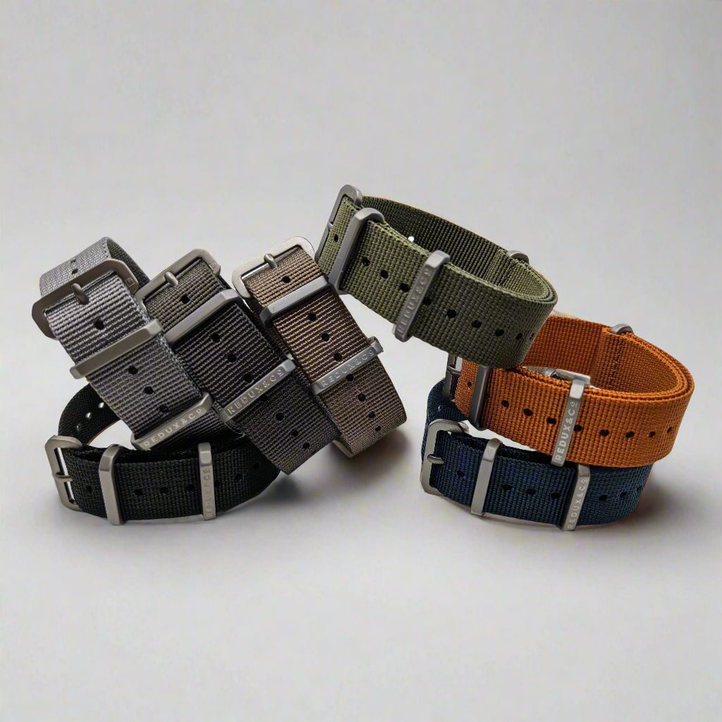 REDUX Ballistic Nylon Watch Strap with Titanium
