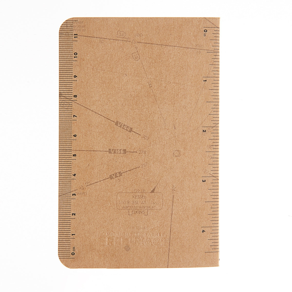 Mission Log cover and binding detail