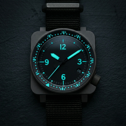 The HONNR A-9 — Titanium Mission Watch