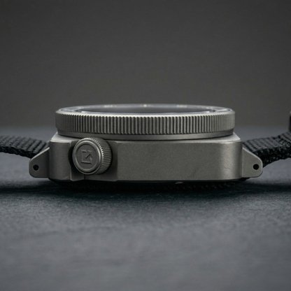 The HONNR A-13A — Titanium Mission Watch