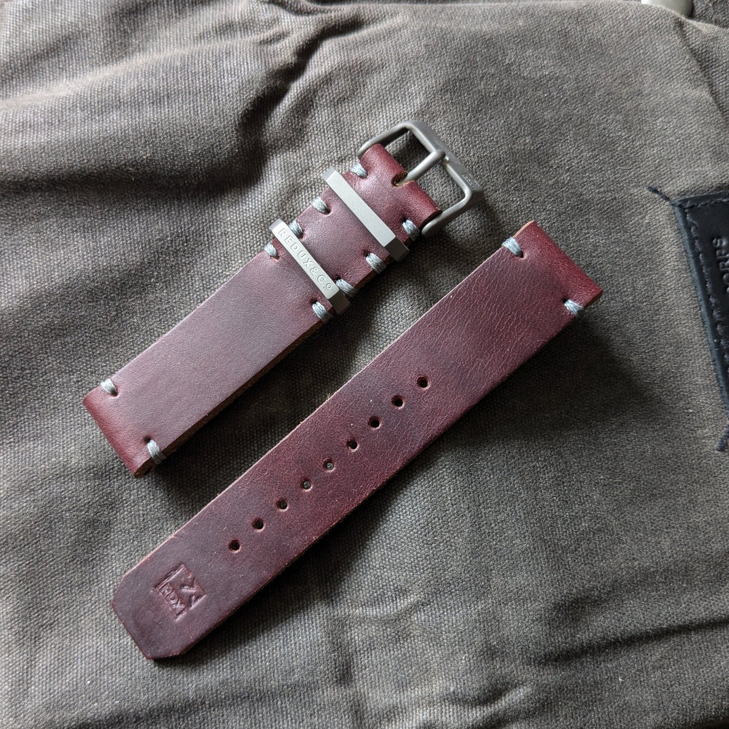 Horween Color 8 Watch Strap