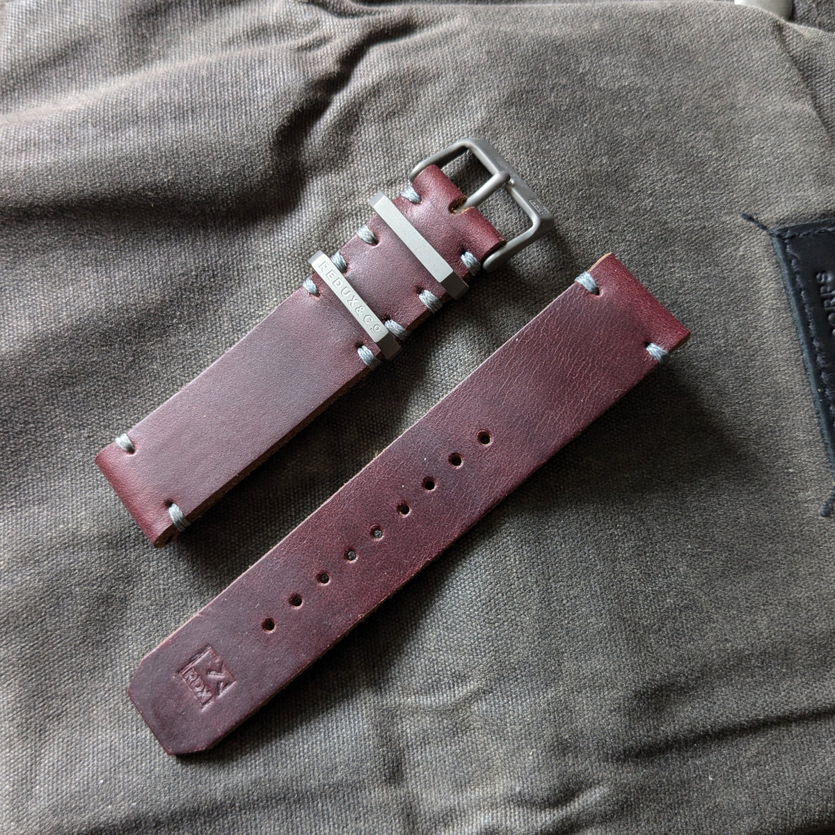 Horween Color 8 Watch Strap