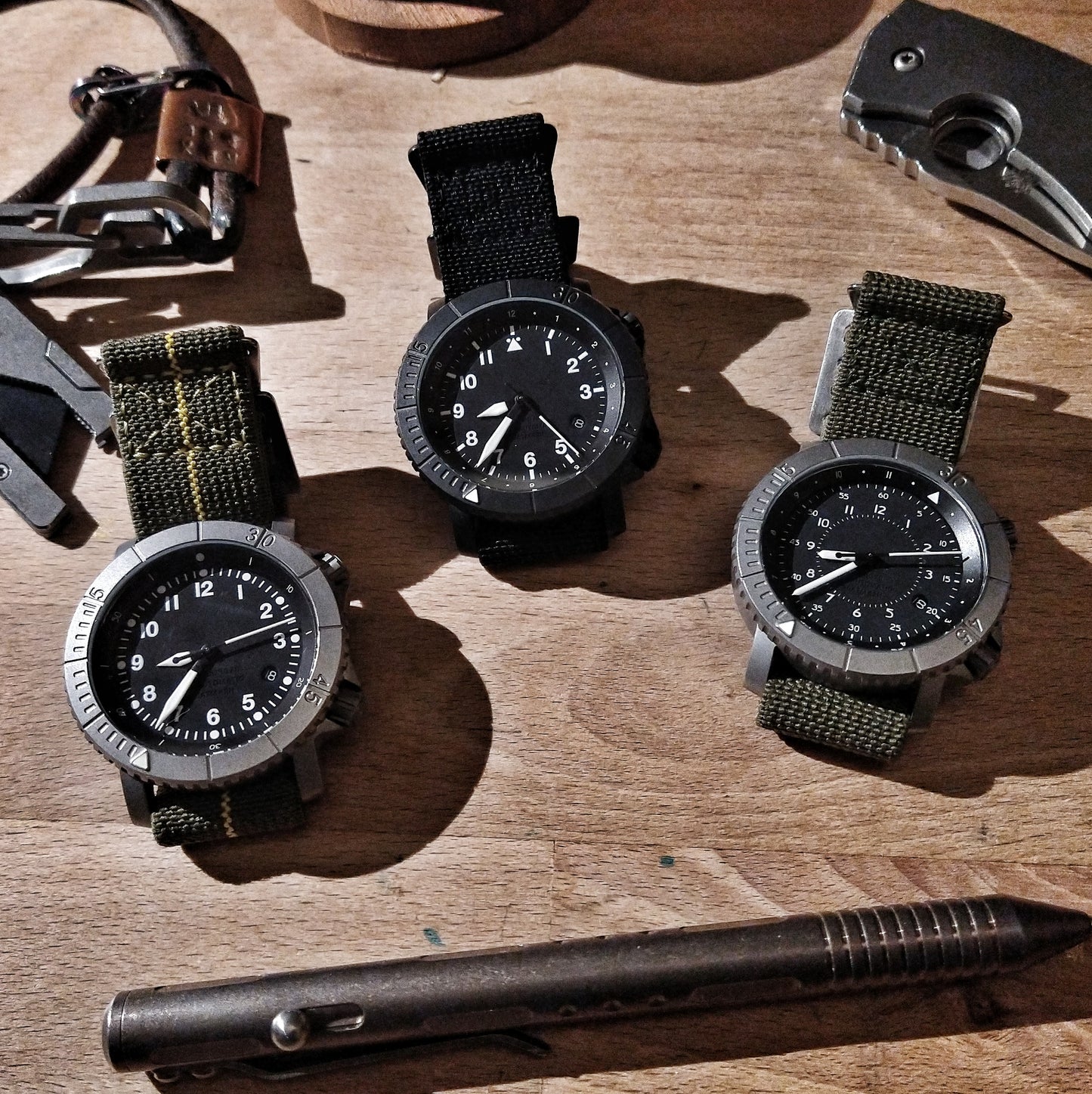 COURG42 — Titanium Mission Watch