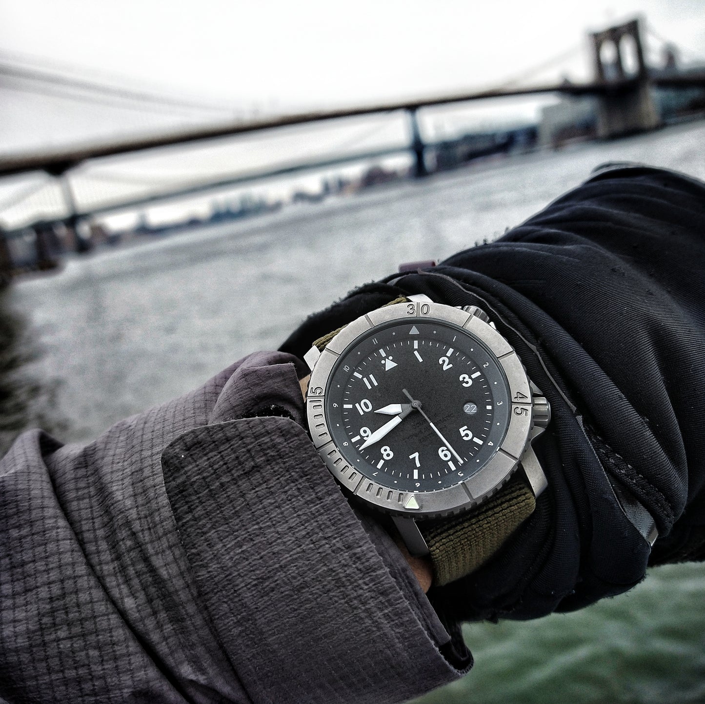 COURG42 — Titanium Mission Watch