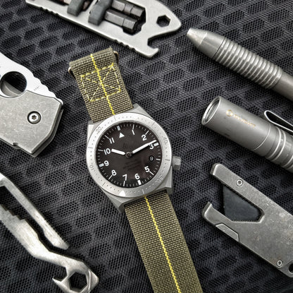 VALOR Model 11 — Titanium Mission Watch