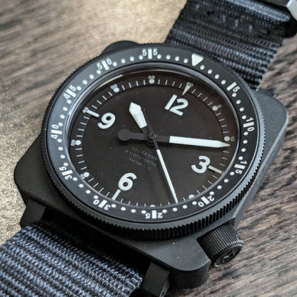 The HONNR A-9 — Titanium Mission Watch