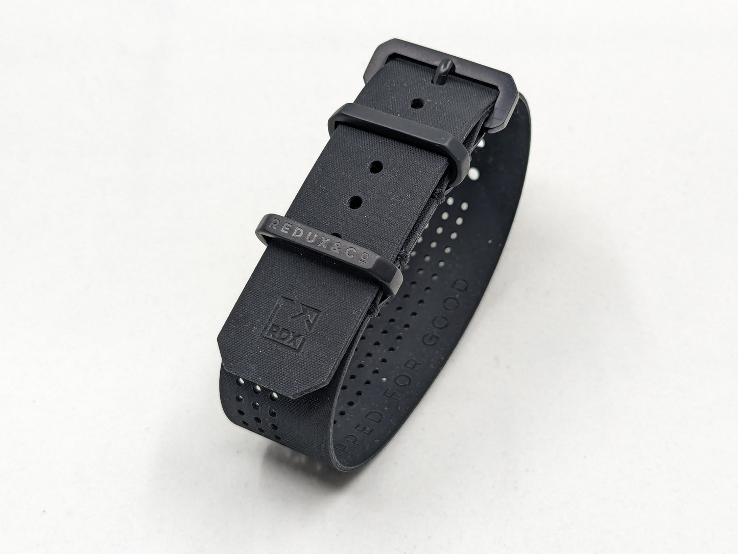 EXTRM Hypalon Synth Strap with Titanium Hardware