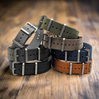 REDUX Ballistic Nylon Single Pass Watch Strap with Titanium