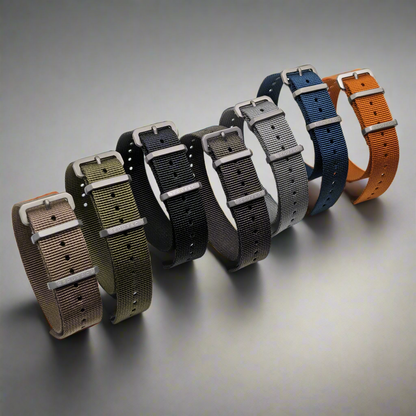 REDUX Ballistic Nylon Single Pass Watch Strap with Titanium