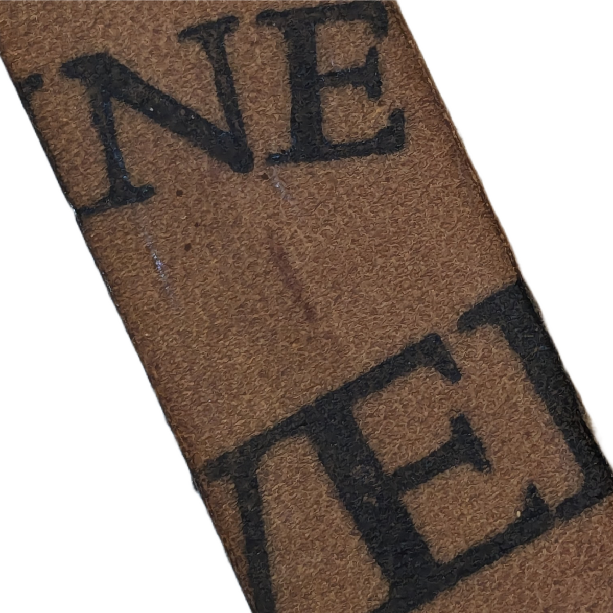 Horween Signed reverse Color 8 shell cordovan watch strap