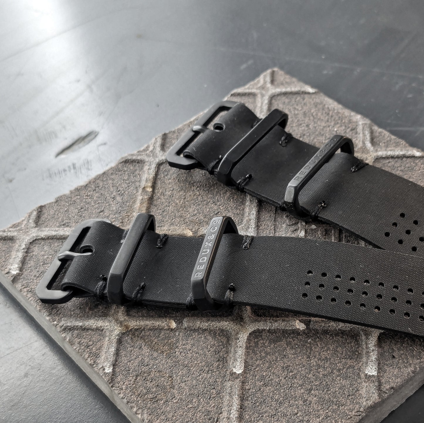 EXTRM Hypalon Synth Strap with Titanium Hardware - Redux & Co.