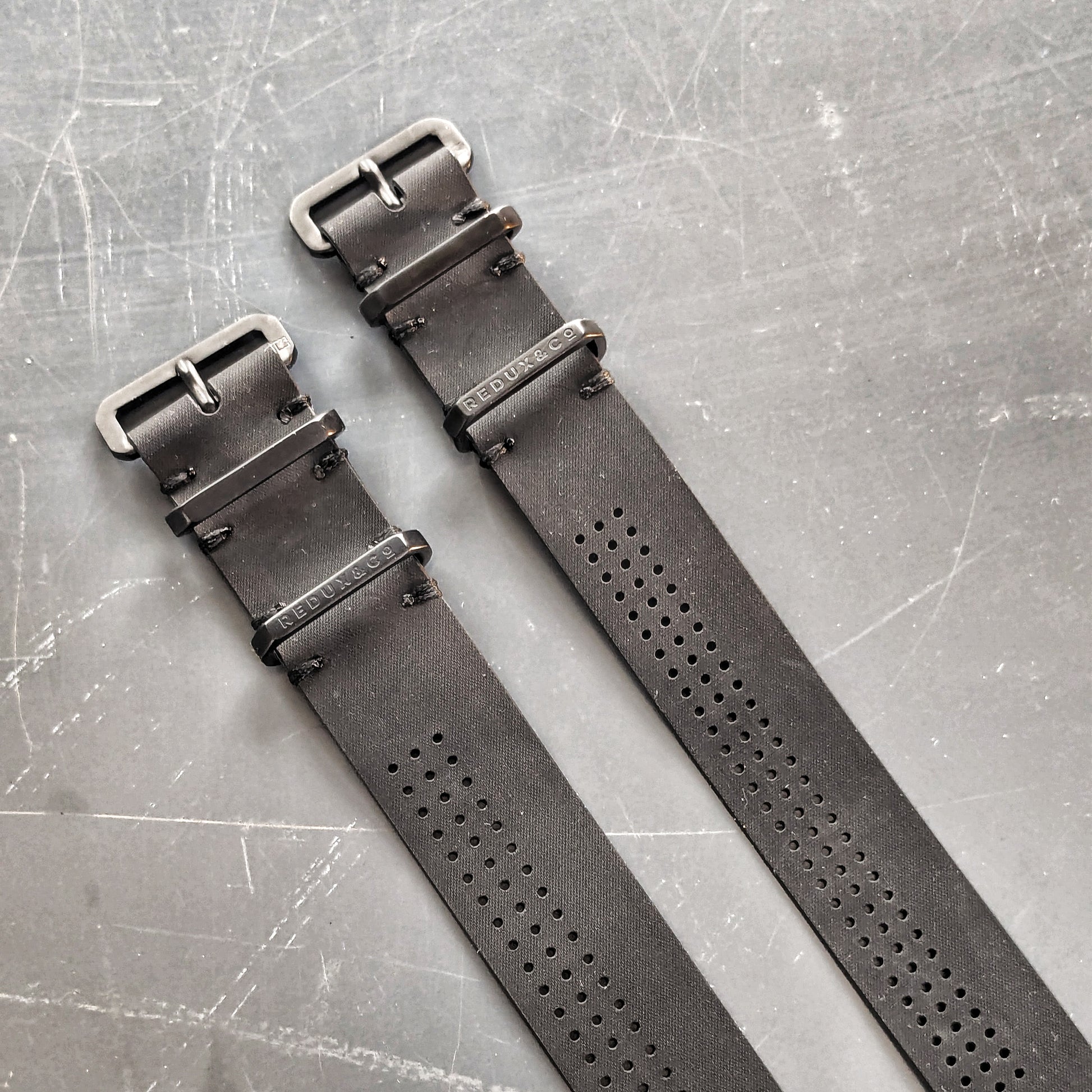 EXTRM Hypalon Synth Strap with Titanium Hardware - Redux & Co.