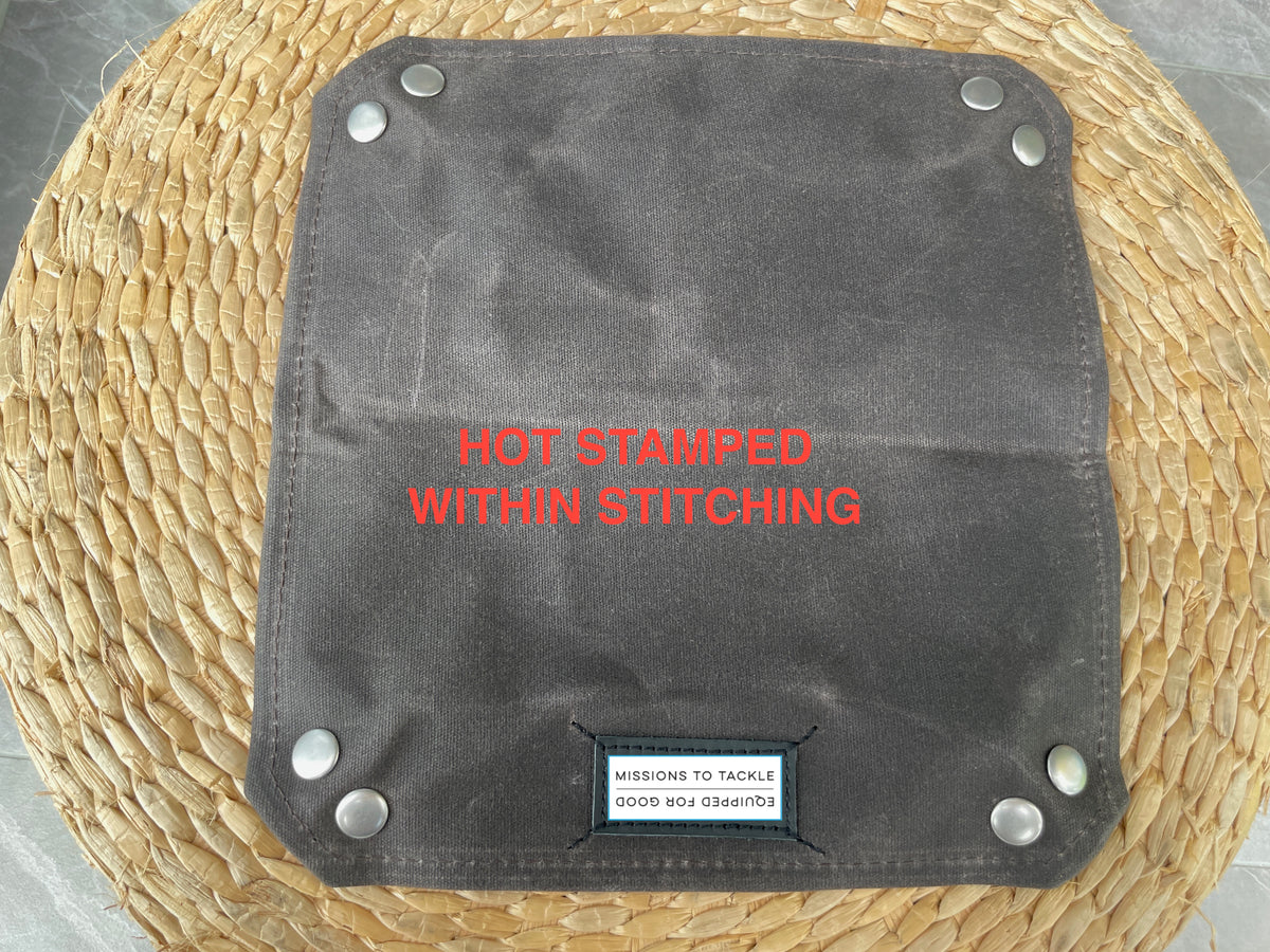 REDUX Valet Mission Pouch Model-3 hot-stamped marking